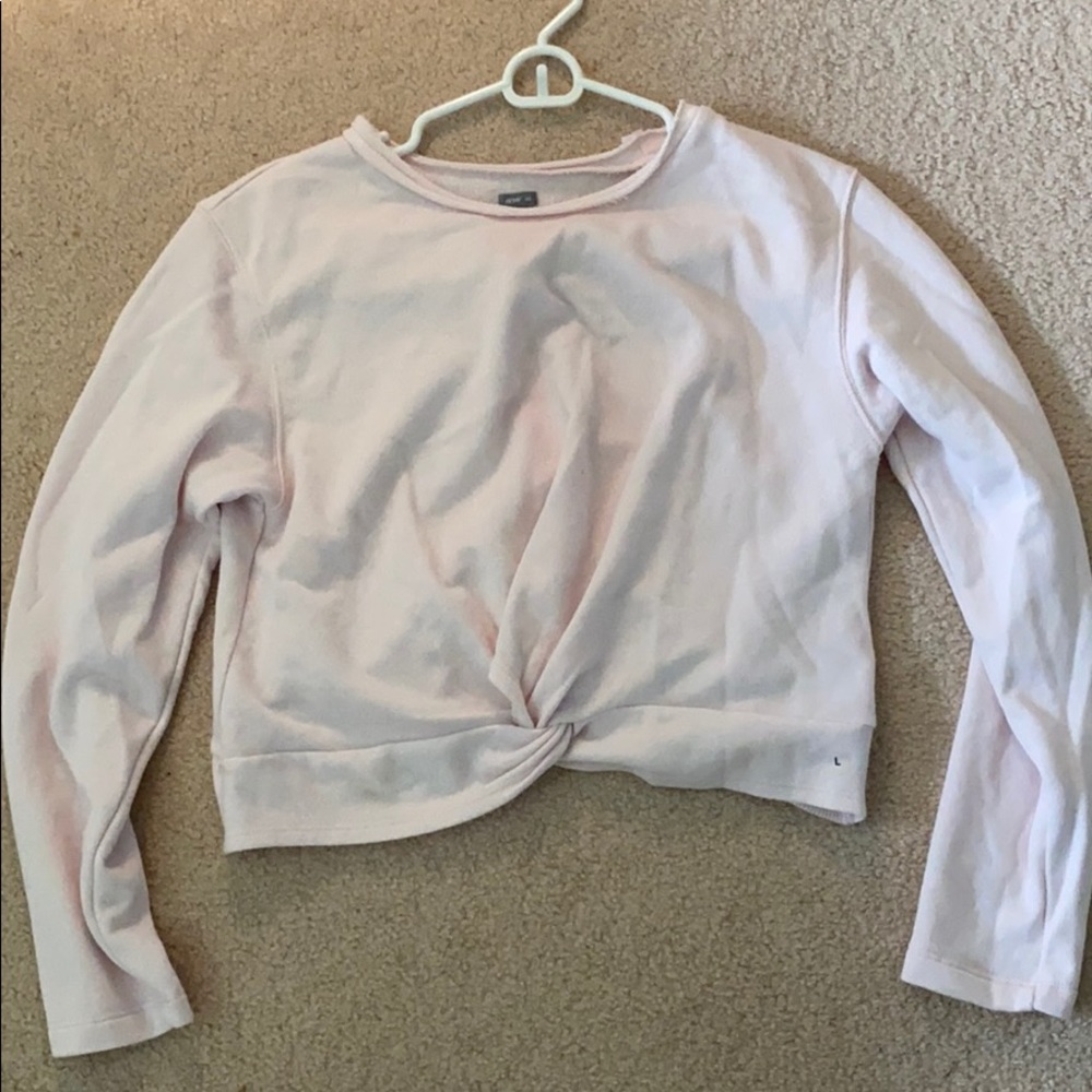 Brand new aerie tie front sweatshirt
